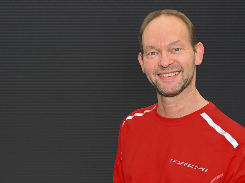 Portrait of the factory restoration employee Stephan Korb