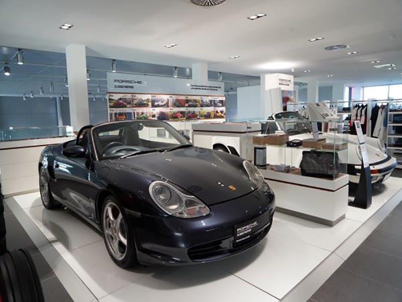 Classic Corner at the Porsche Centre Dublin