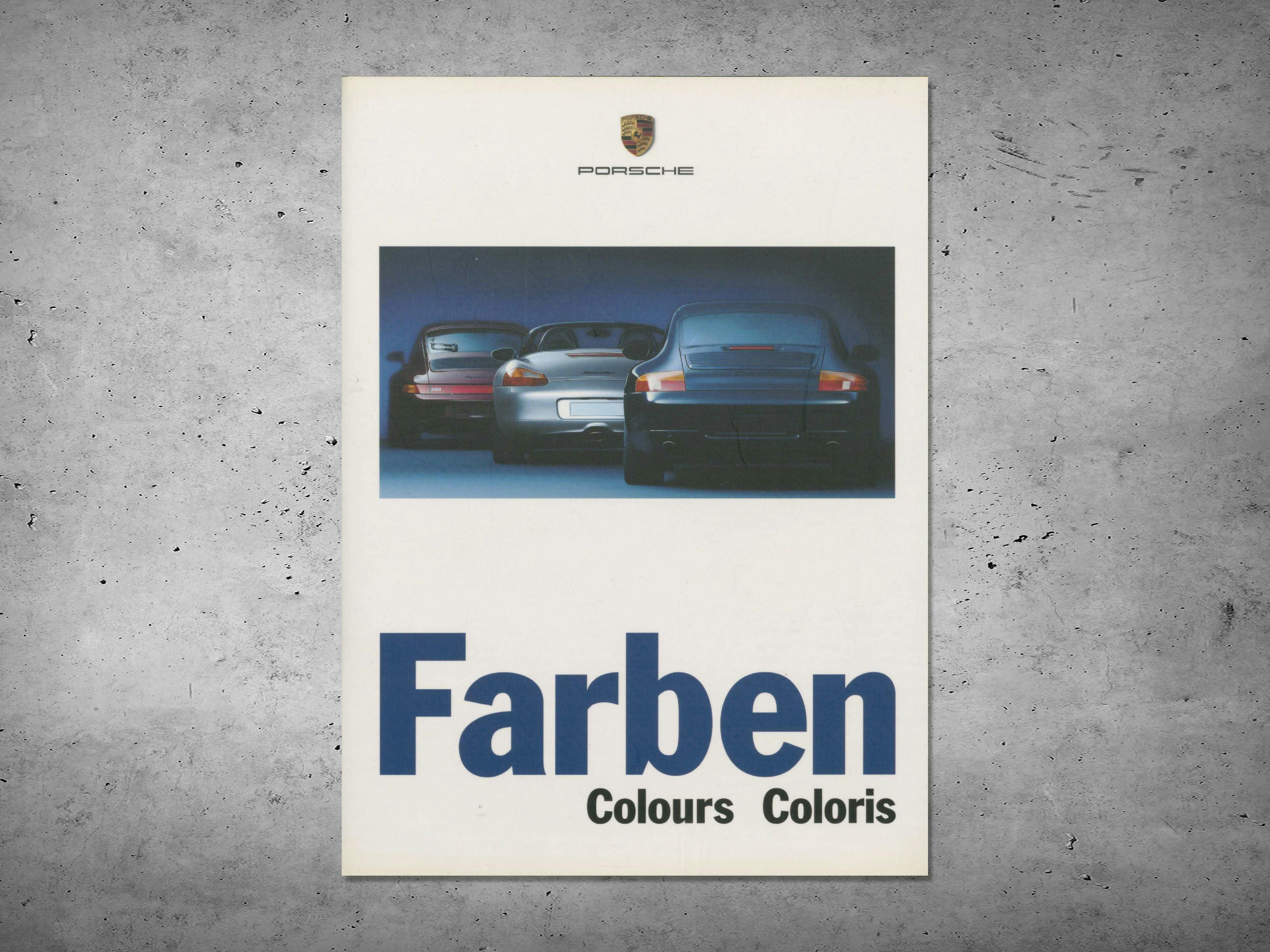 996 Colour information MY 1998