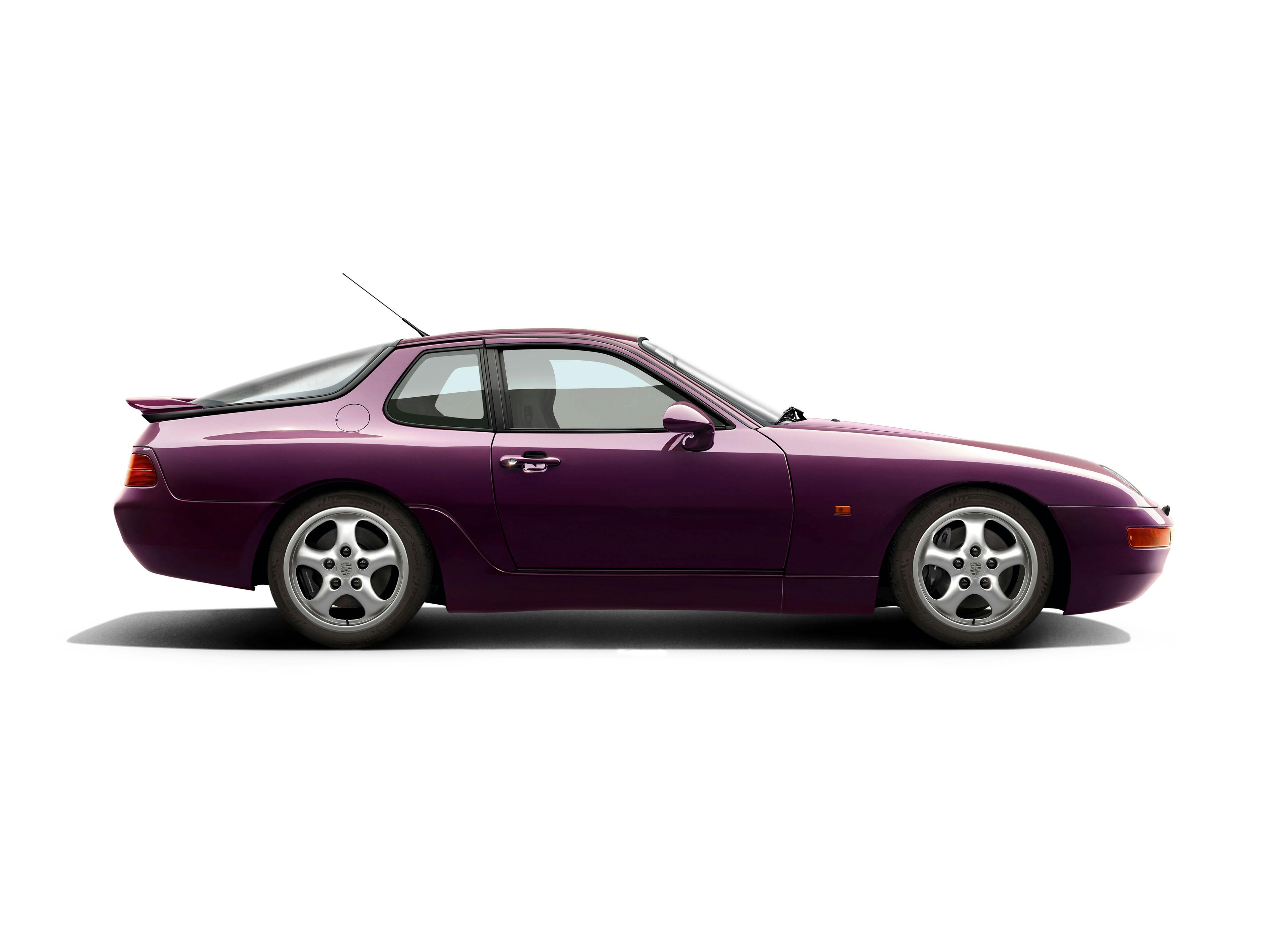 Porsche 968, violett.