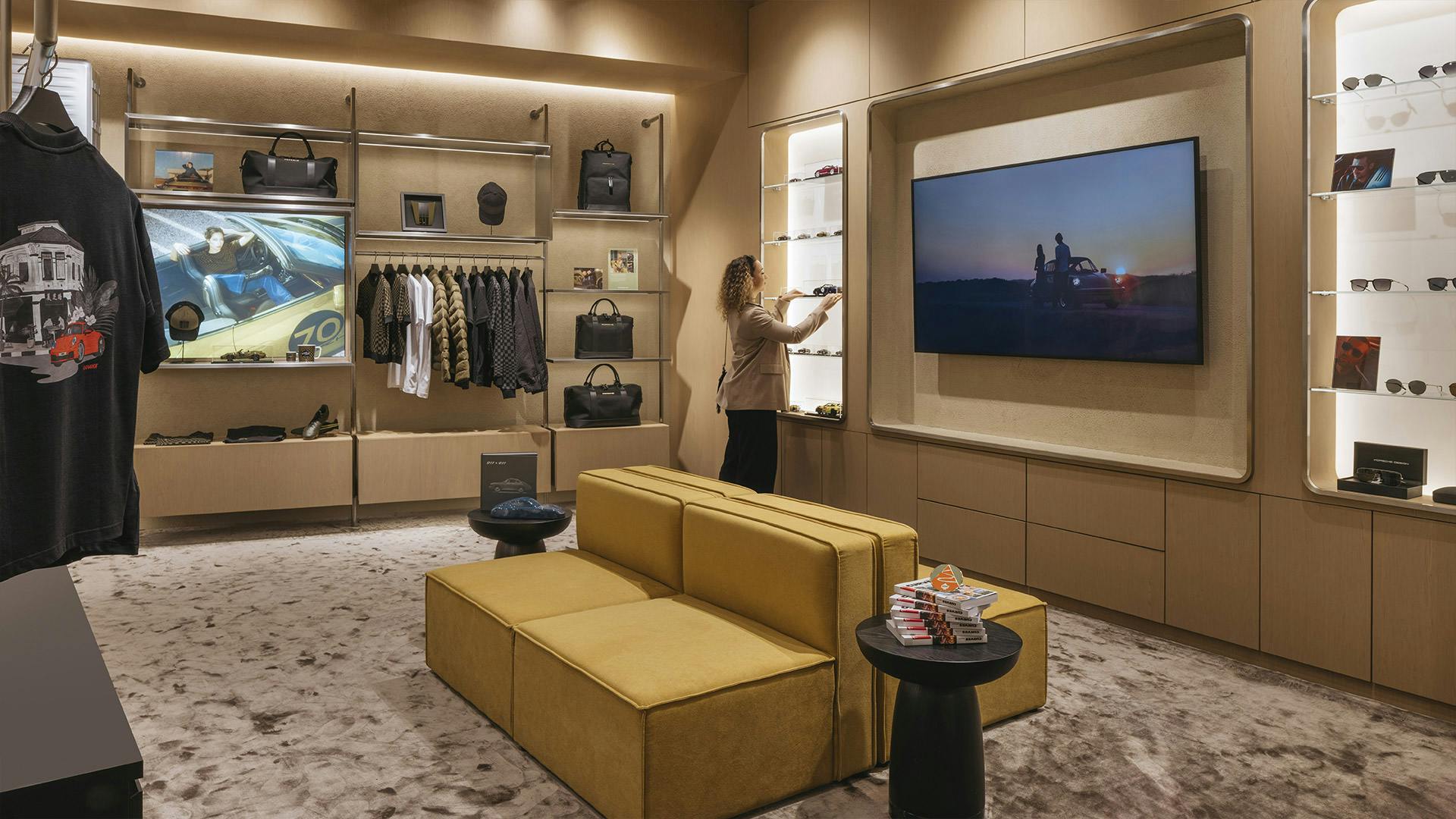 Porsche Lifestyle area