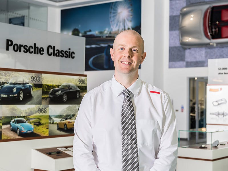 Photo of Simon Alexander Gough, Parts Manager