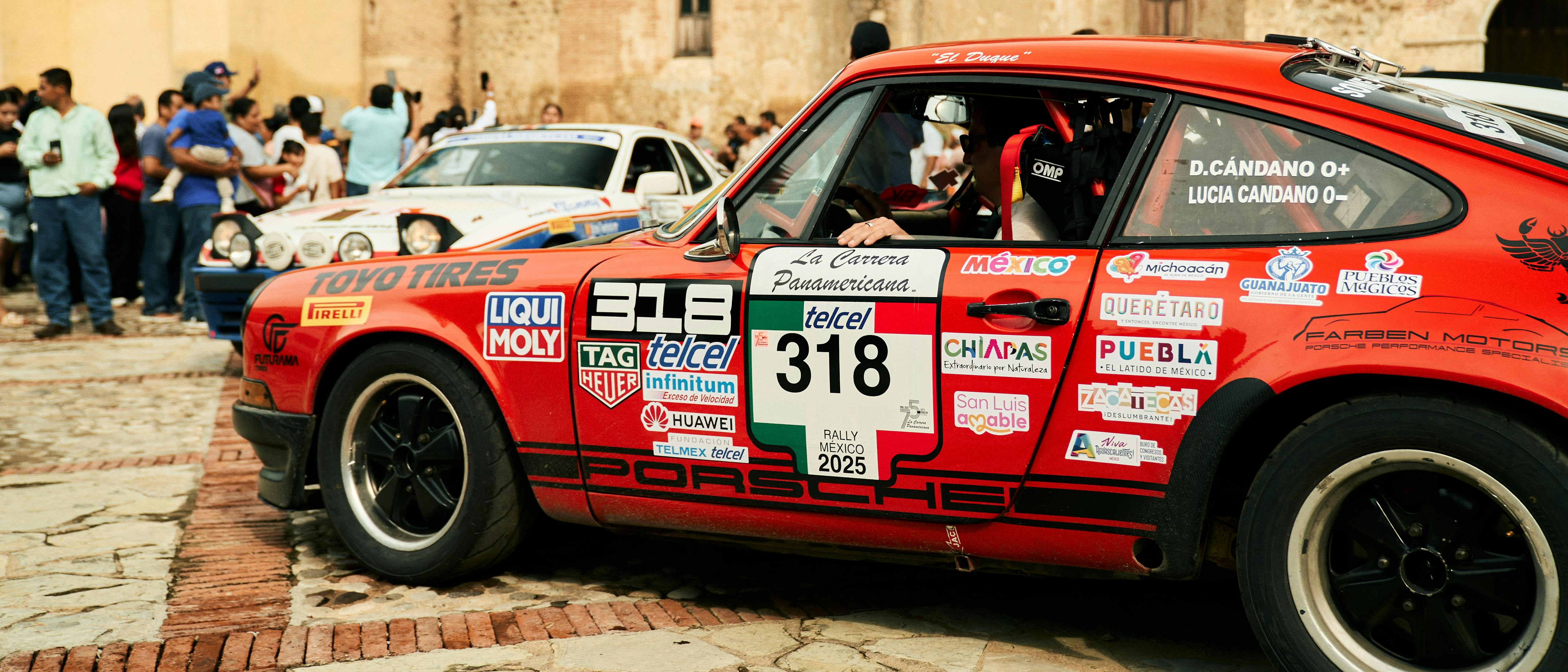 Porsche en La Carrera Panamericana 2024.