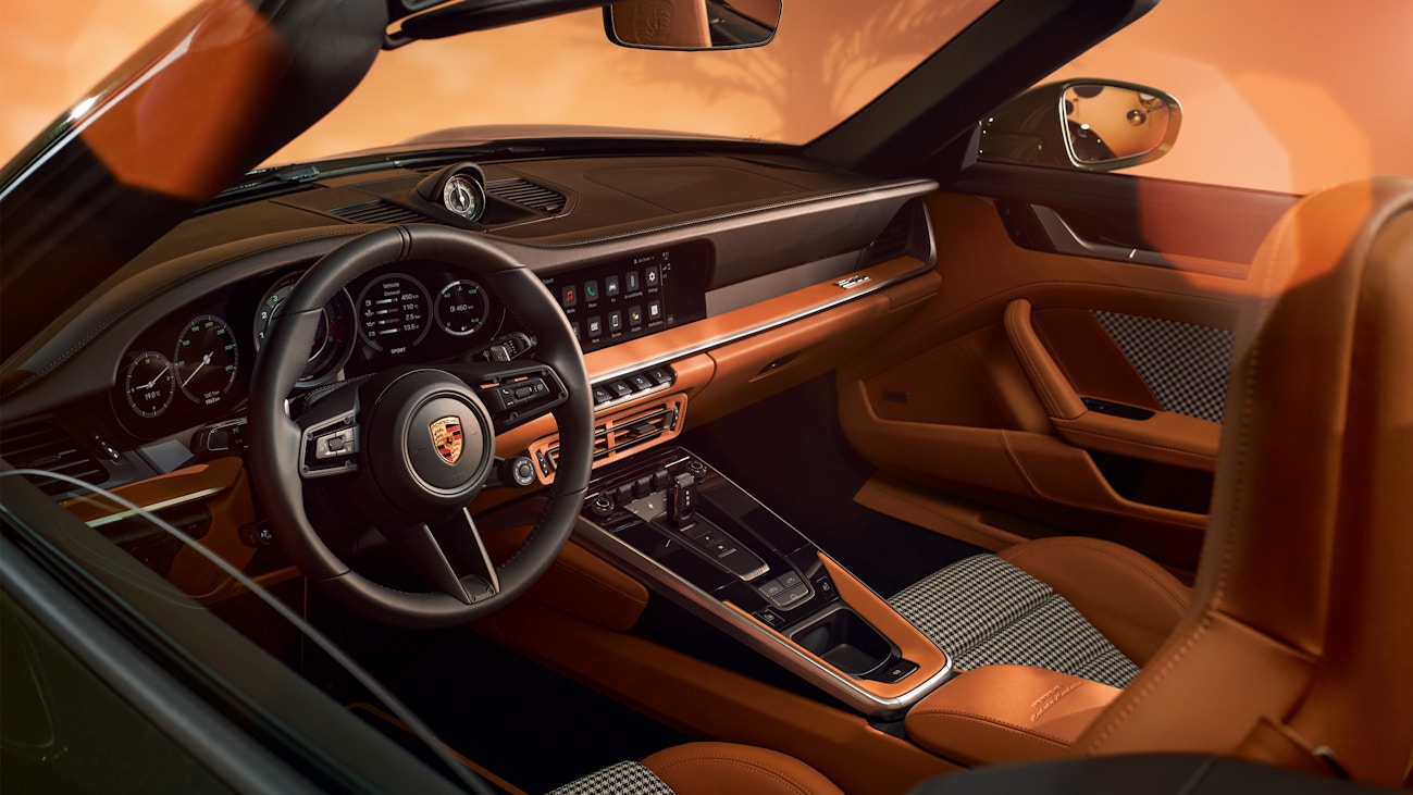 Porsche 2025 leather interior