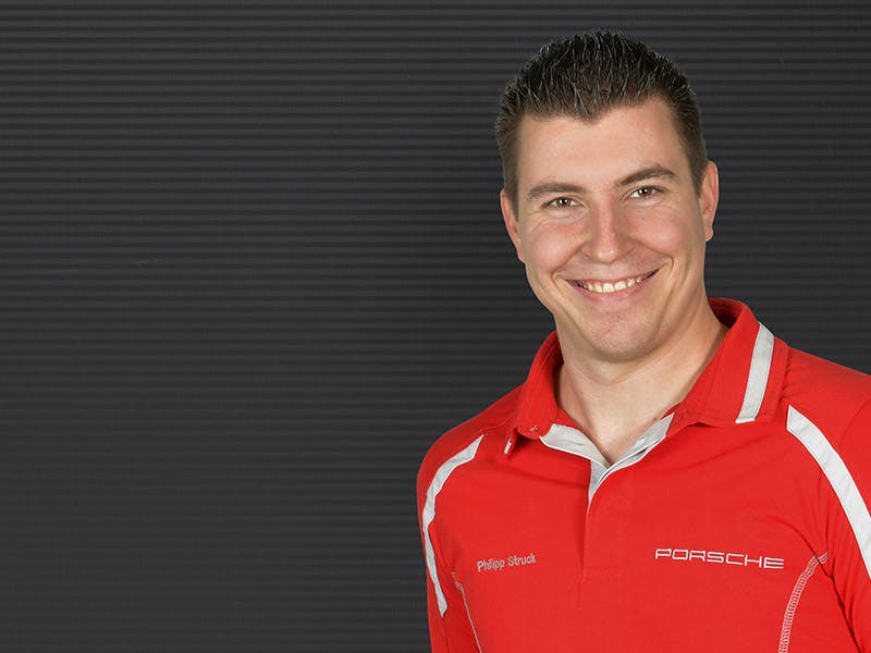 Portrait of the factory restoration employee Philipp Struck