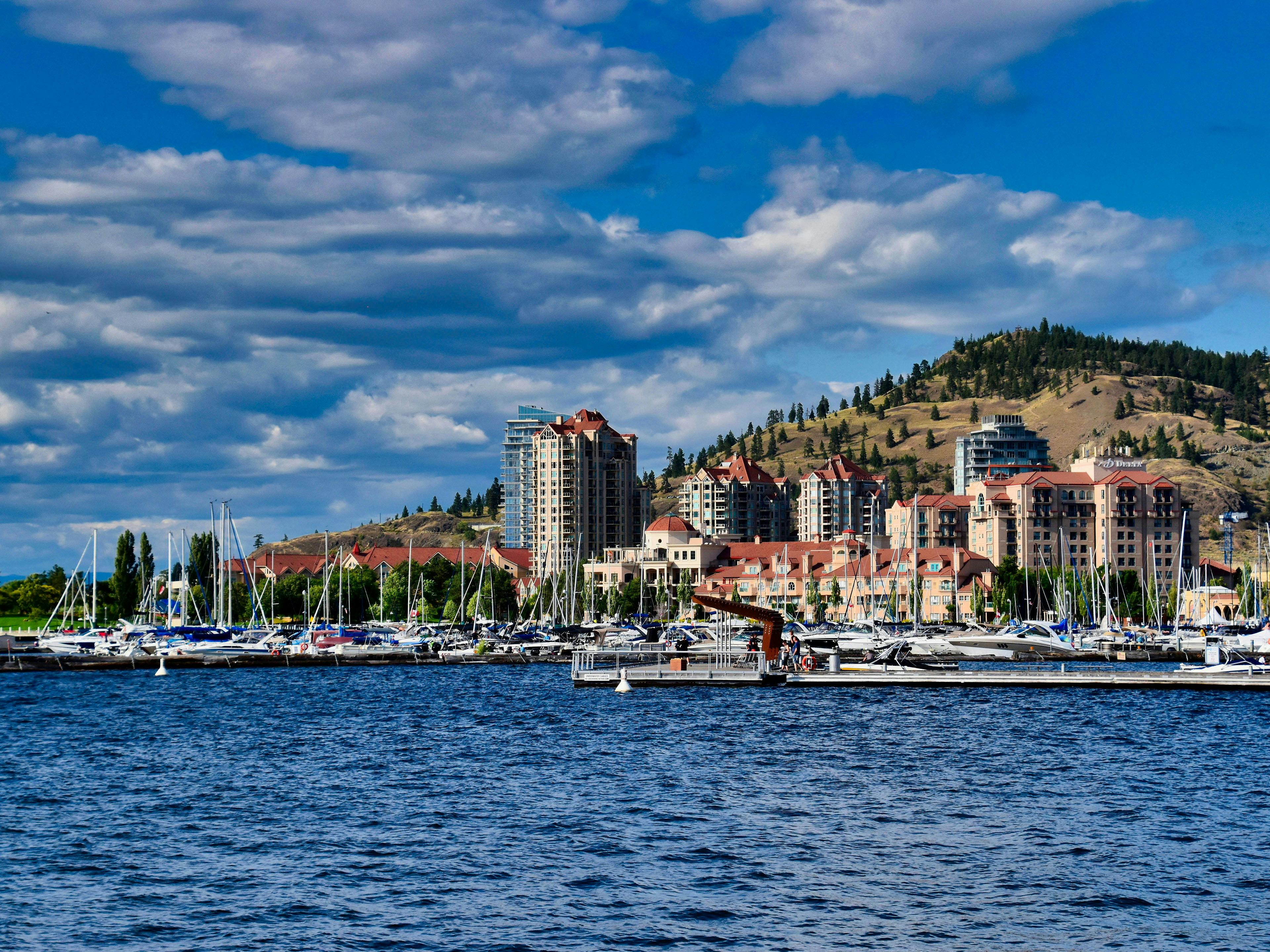 Vue de Kelowna.