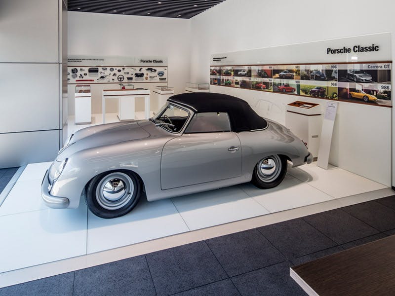 Classic Corner at the Porsche Centre