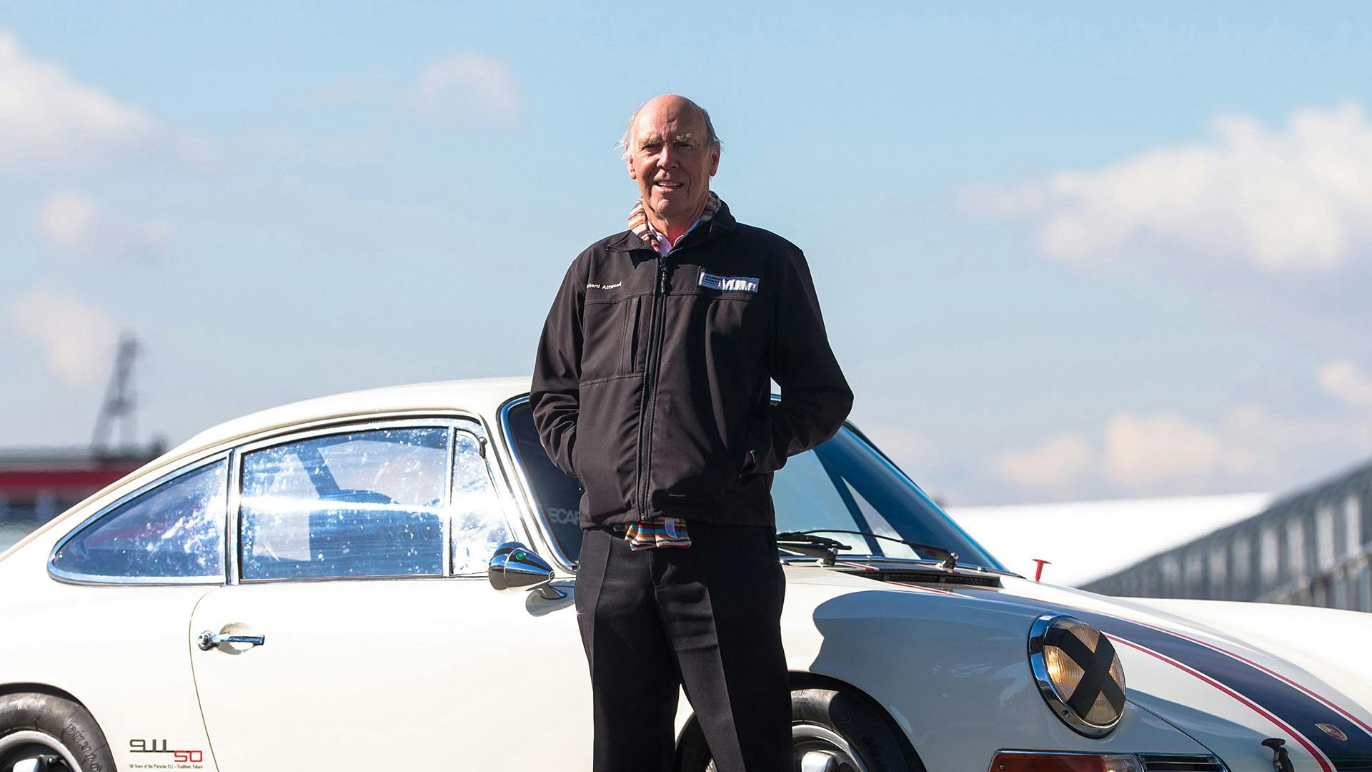 Richard Attwood, who pilots the Porsche 928.