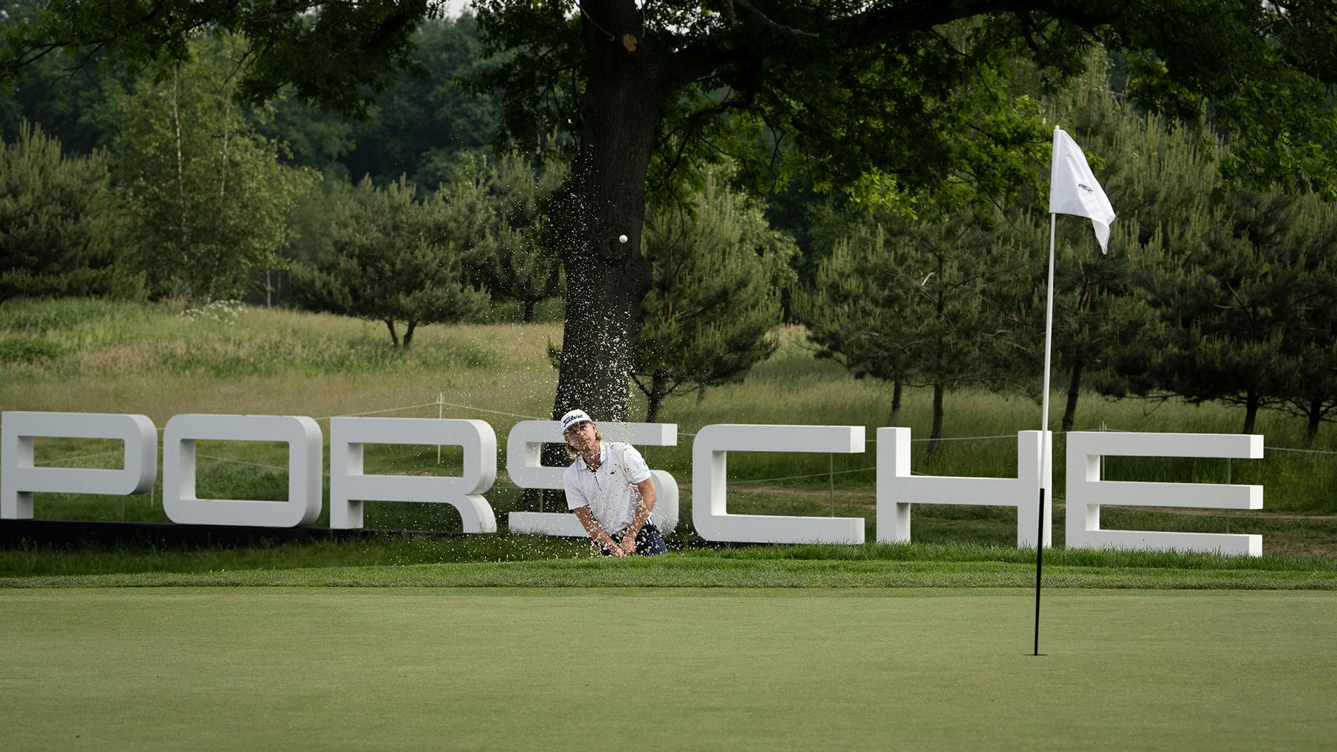 Loch 5 bei den Porsche European Open.