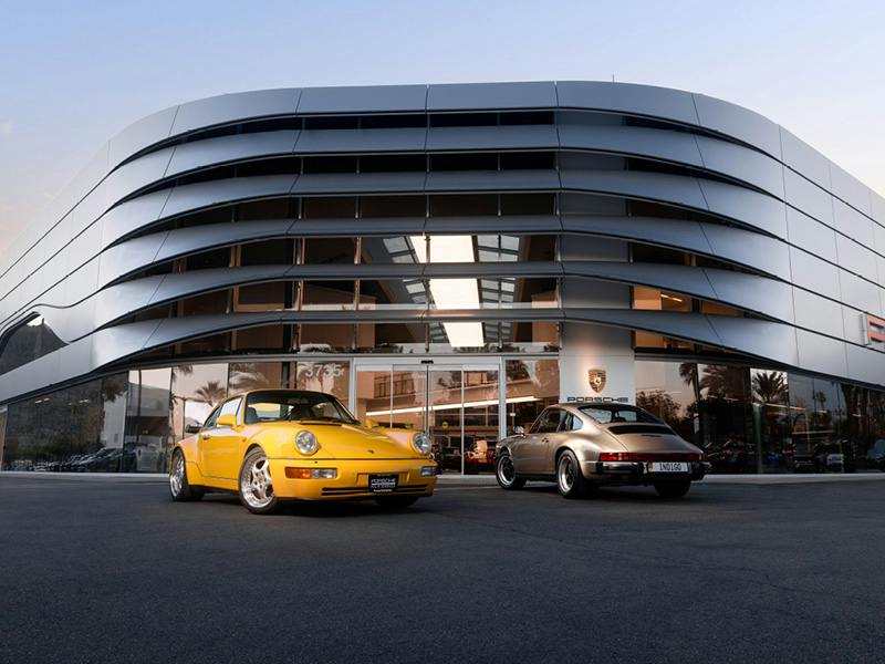 Classic Corner at the Porsche Centre Palm Springs