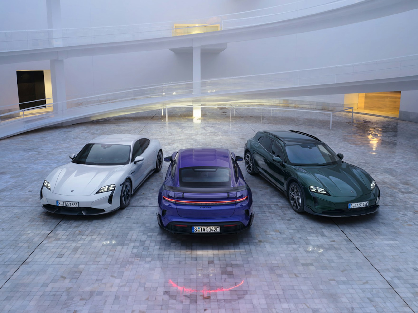 Taycan Turbo S Celestial Jade | Senses, Elevated | Porsche Asia