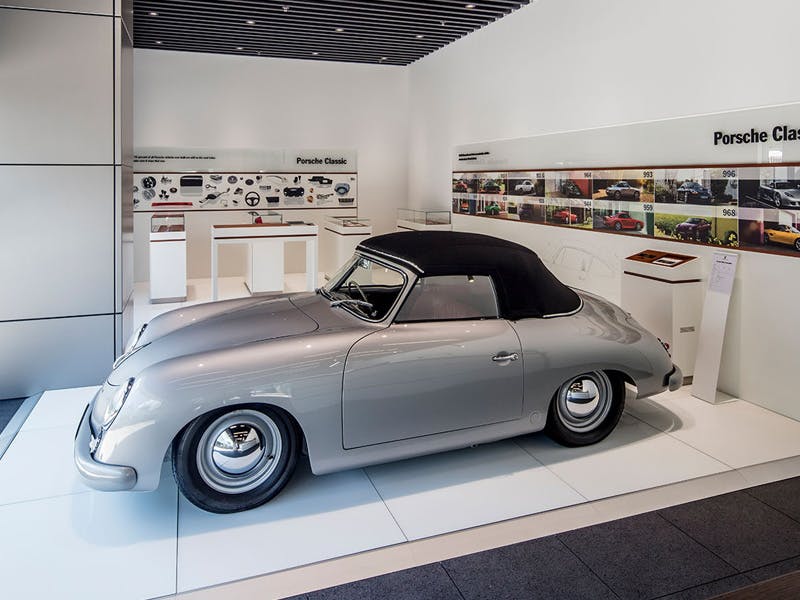 Classic Corner at the Porsche Centre Hong Kong.