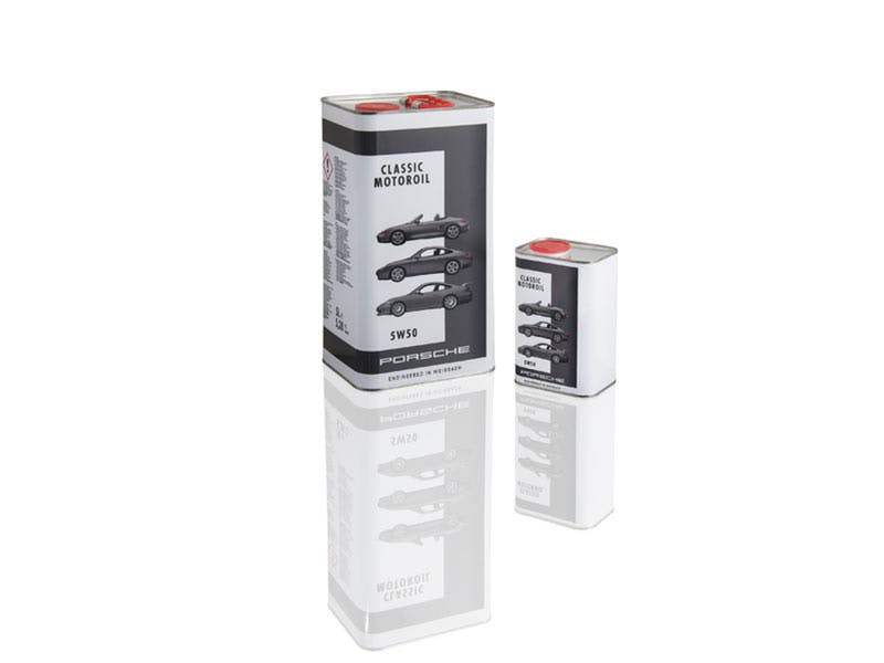 Classic Motoroil, 5 litres and 1 litre