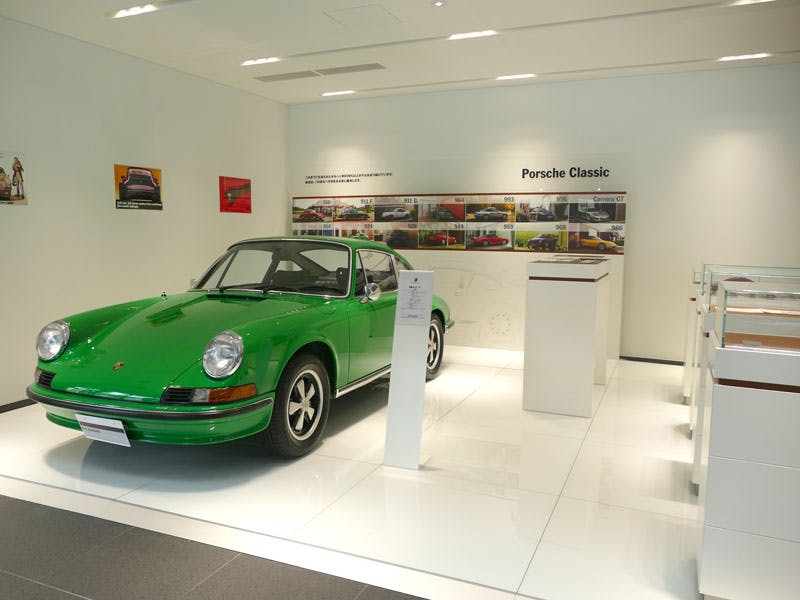 Classic Corner at the Porsche Centre