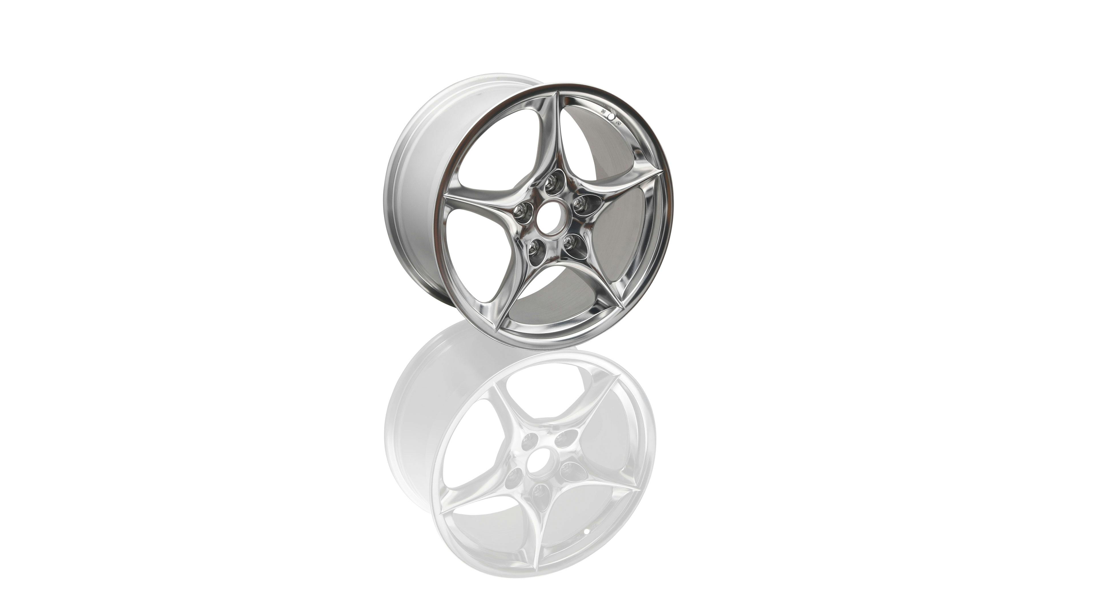 Image: 18-inch Carrera wheel, shot-blasted