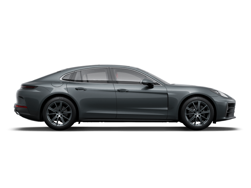Side view/profile of Porsche Panamera 4 E-Hybrid.