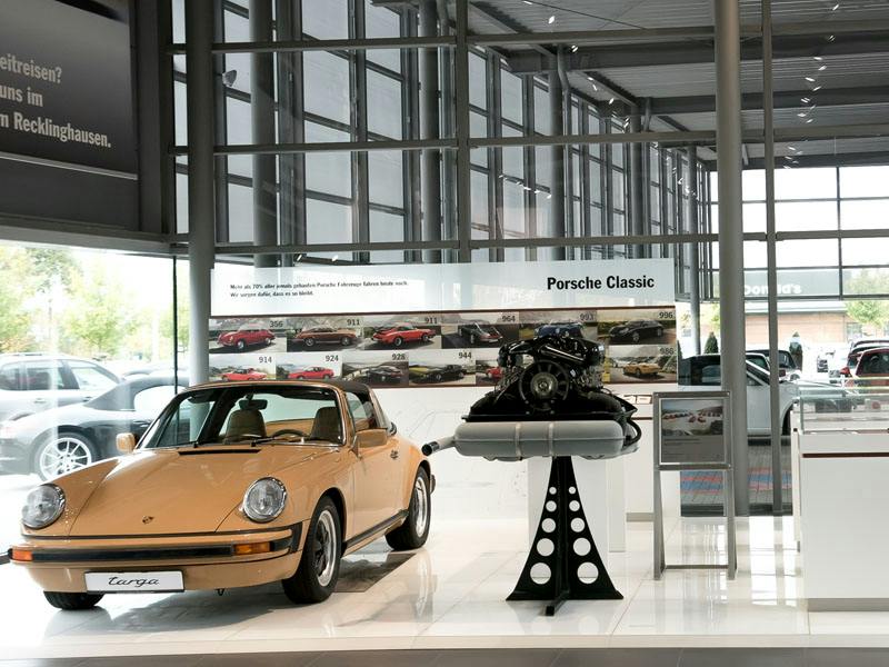 Classic Corner im Porsche Zentrum Recklinghausen