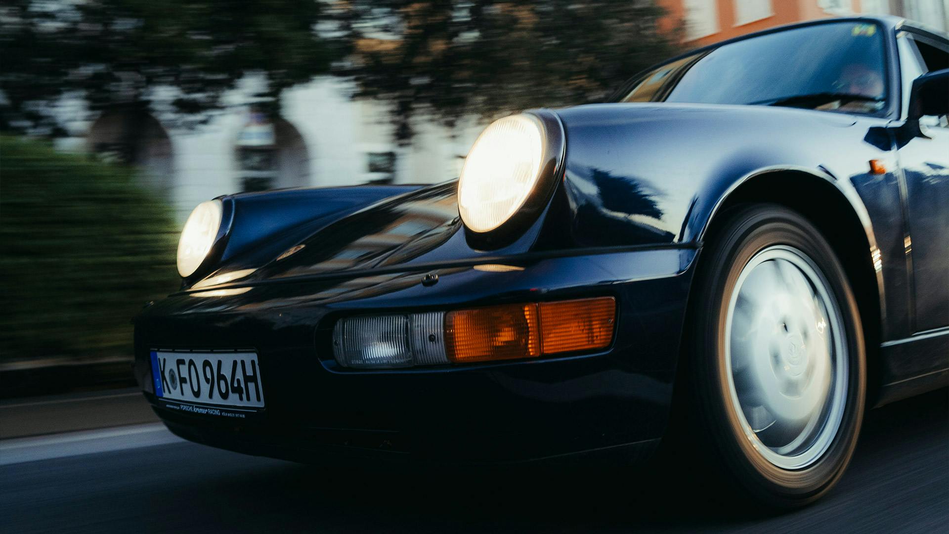 Ein Porsche Classic Oldtimer.