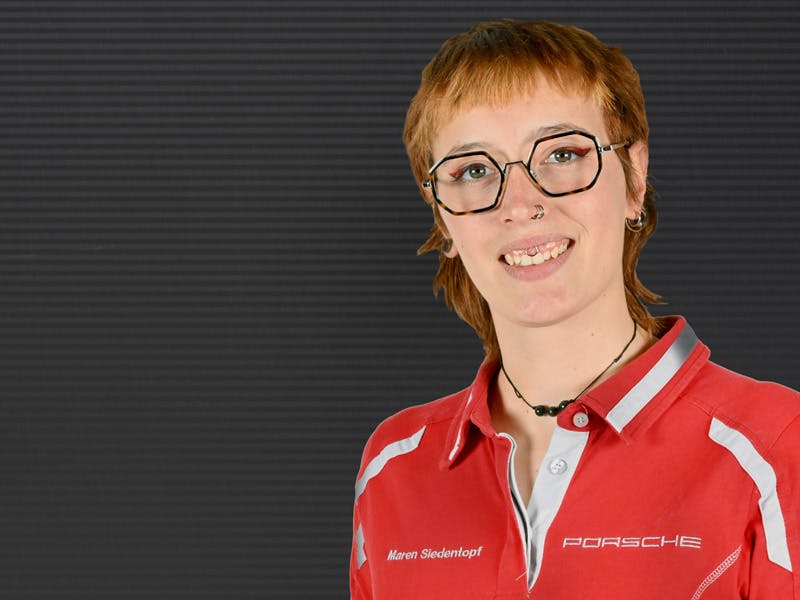 Portrait of the factory restoration employee Maren Siedentopf