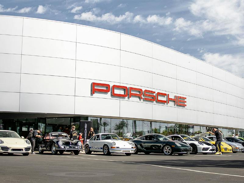 Classic Corner at the Porsche Centre Chandler