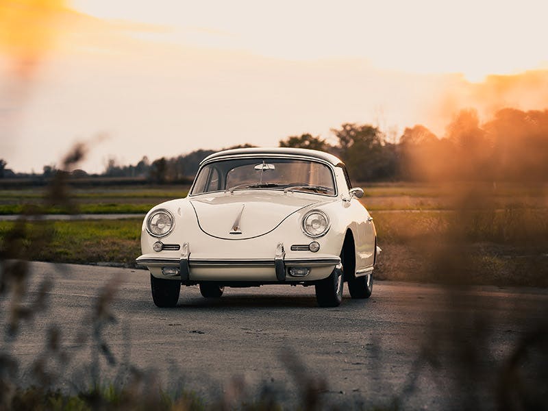 Restored 356 B Cabriolet, model year 1960.