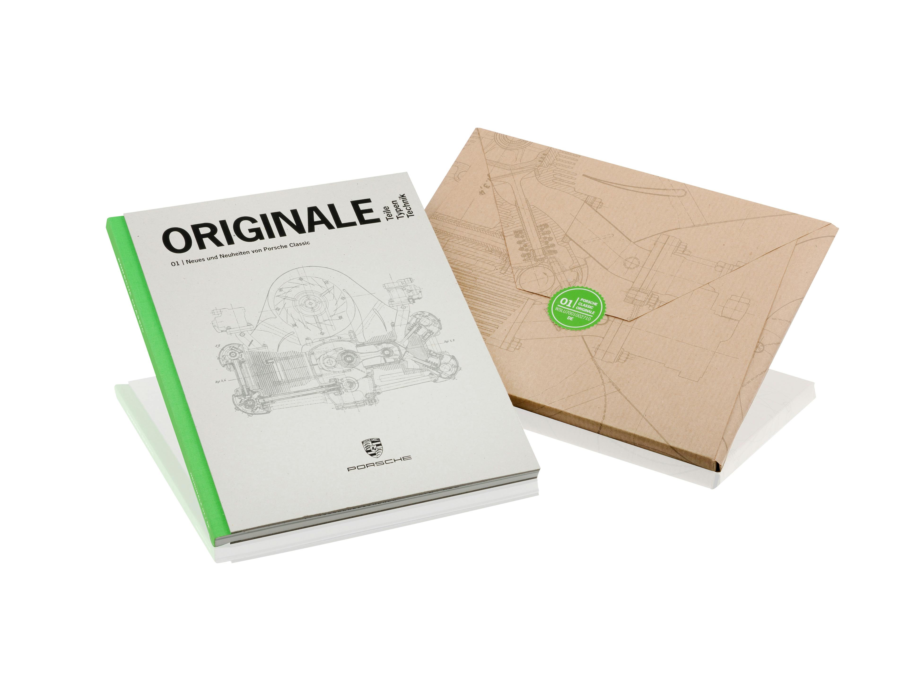 Cover of the first issue of the Porsche Classic magazine ORIGINALE 01.