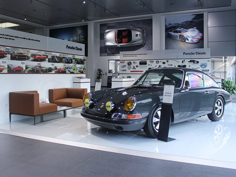 Classic Corner at the Porsche Centre Swindon