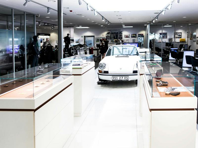 Classic Corner im Porsche Zentrum Frankfurt