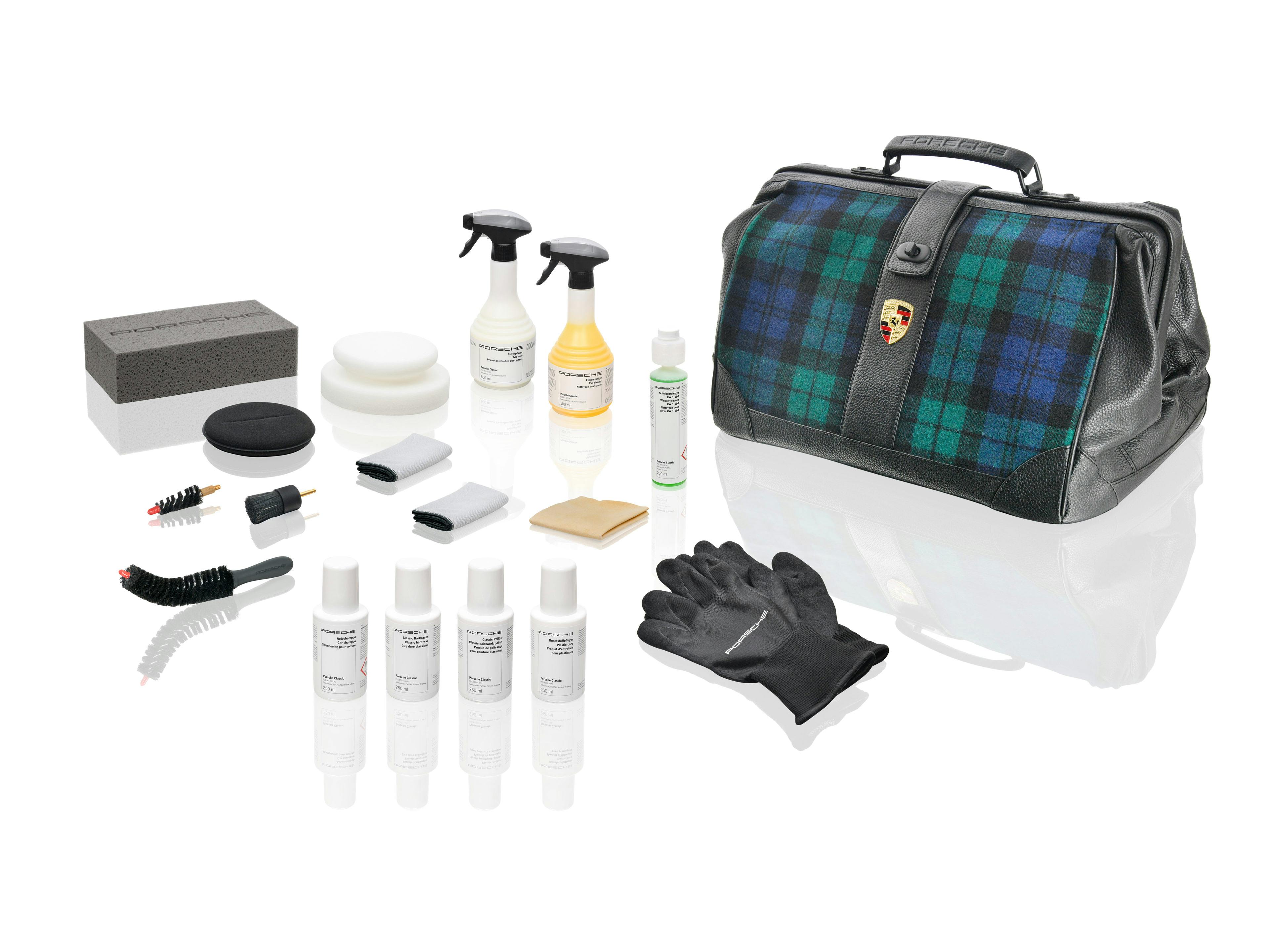 Optimum care with the 17-piece Car Care Set for classic cars