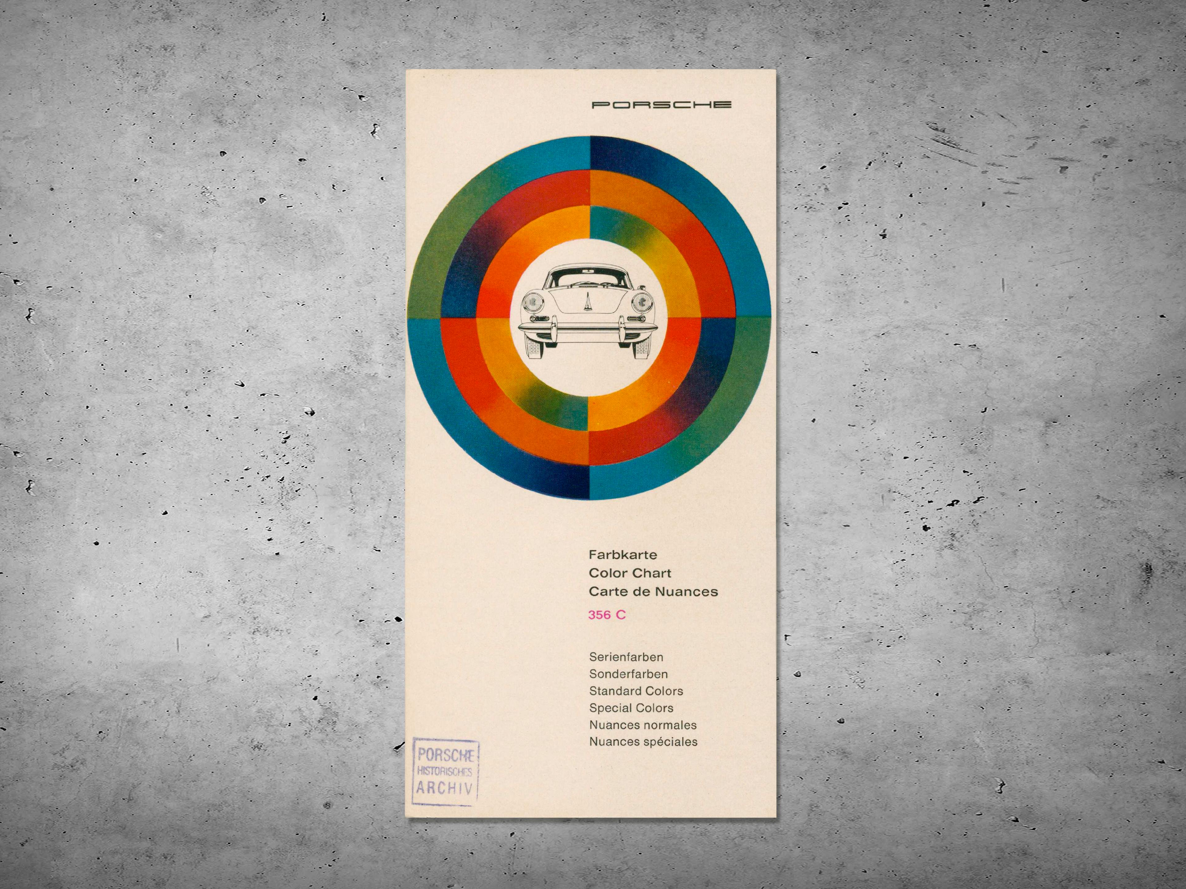 356 Colour information MY 1964-1965